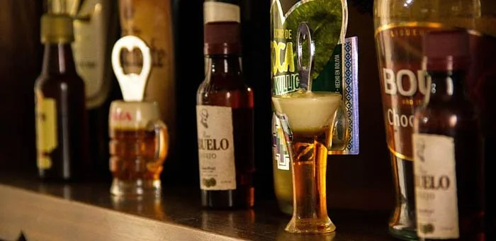 tipos de bebidas destiladas